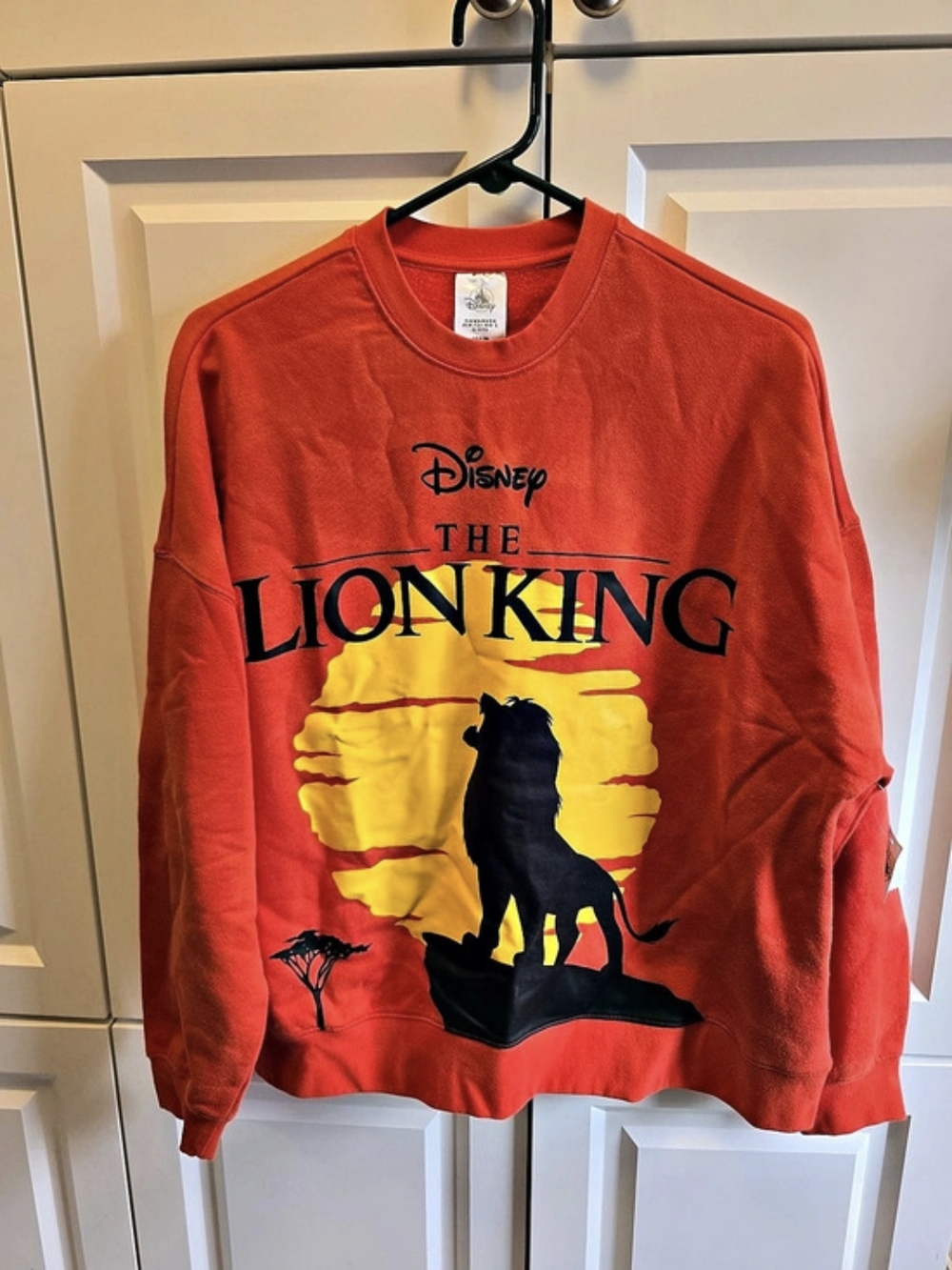 NWT Disney Parks The Lion King 30th Anniversary Sweatshirt Simba Medium